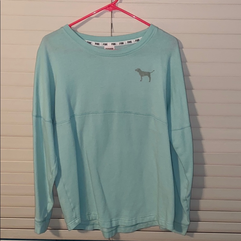 Teal PINK sweatshirt